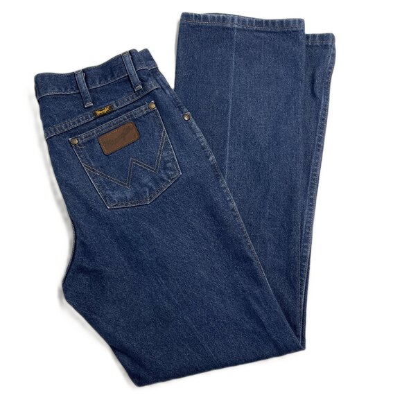 Wrangler 36MWZ Premium Performance Cowboy Cut Slim Fit Jeans 32 x 32 Dark Wash - Picture 1 of 14